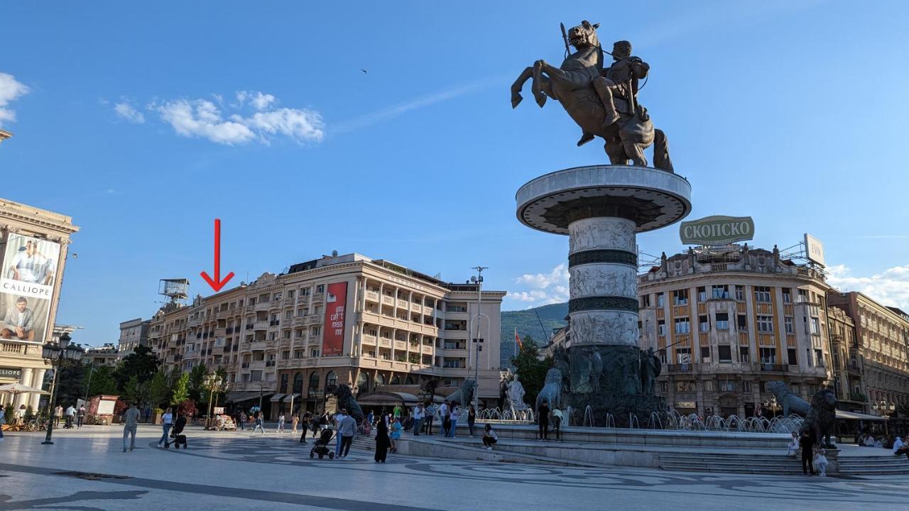 Main Square Apartment - Skopje Luaran gambar