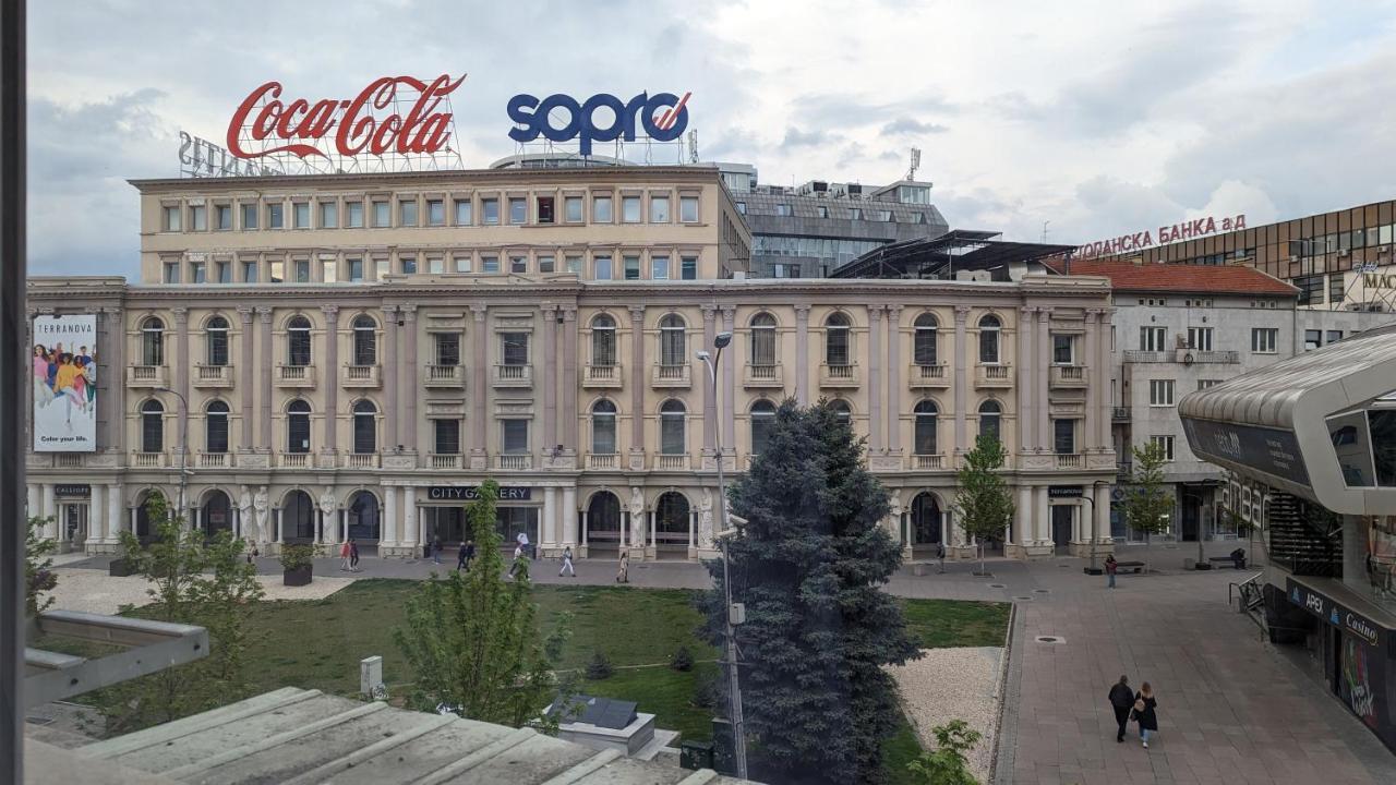 Main Square Apartment - Skopje Luaran gambar